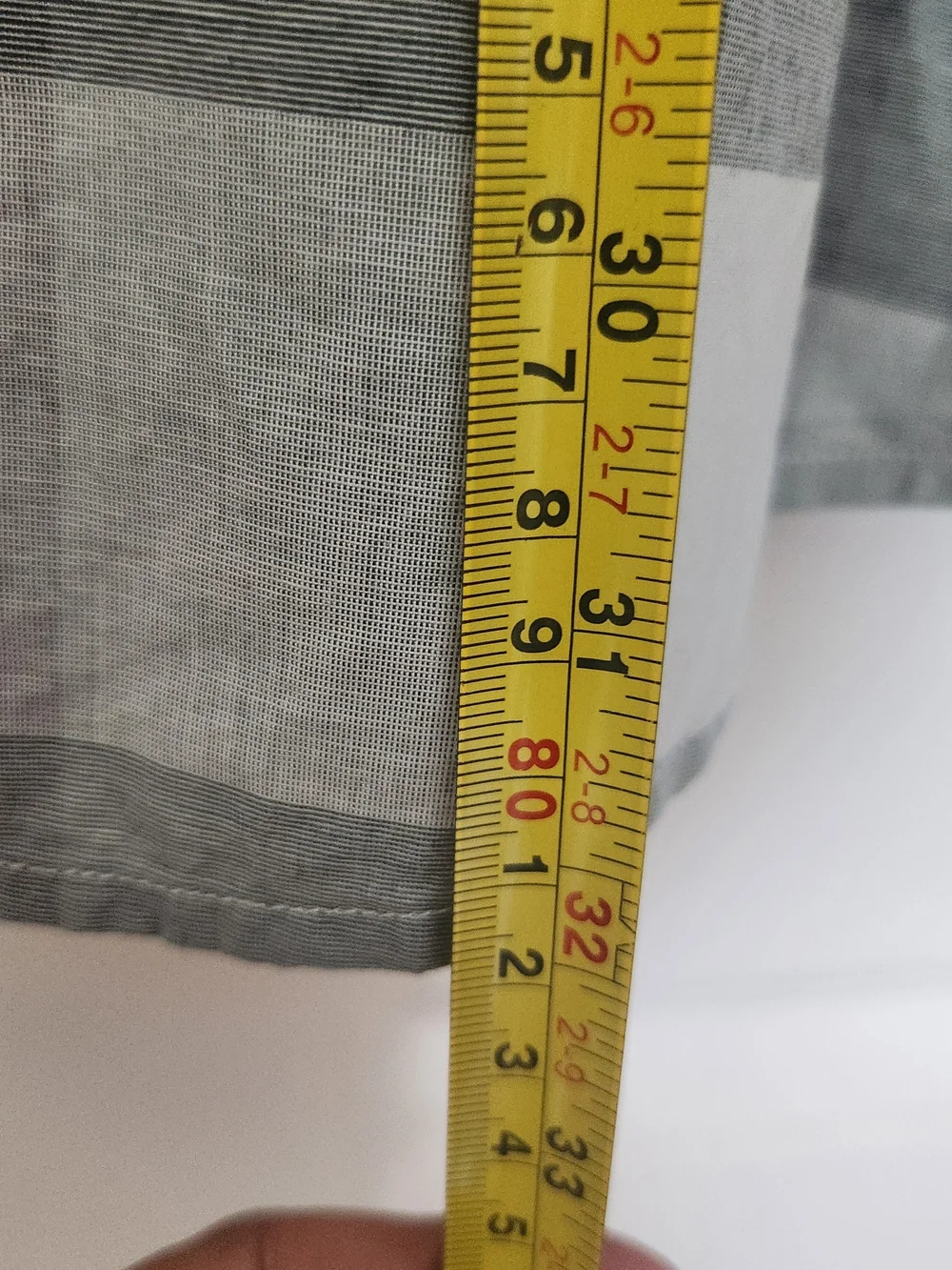 Banana Republic Men's Gray and White Buffalo Check Button-Down Shirt